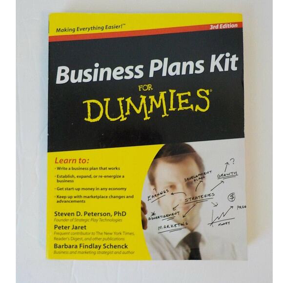 Business Plans Kit for Dummies by Peter E. Jaret, Steven D. Peterson and Barbara - Picture 1 of 5